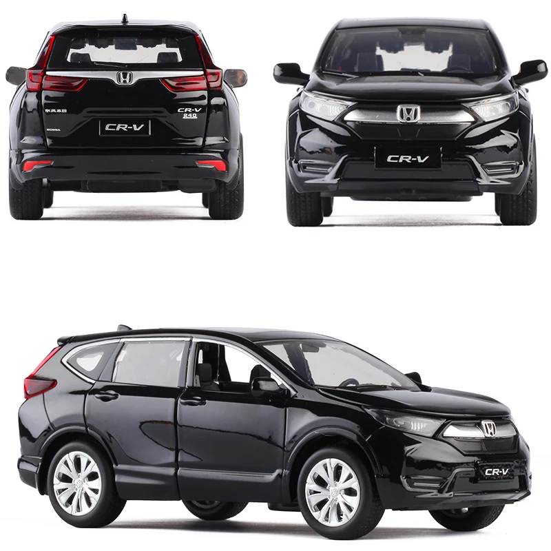 1:32 литая под давлением модель автомобиля Honda CRV Шесть дверей могут быть открыты
