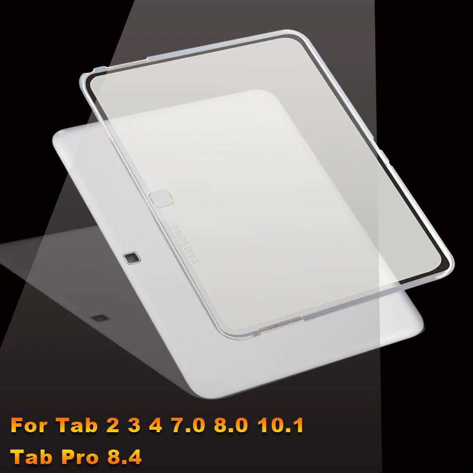 Силиконовый чехол для планшета Samsung Galaxy Tab 2 3 4 Nook 7 0 8 0/Tab Pro SM T110 T210 T230 T310 T320 T330 GT P3100