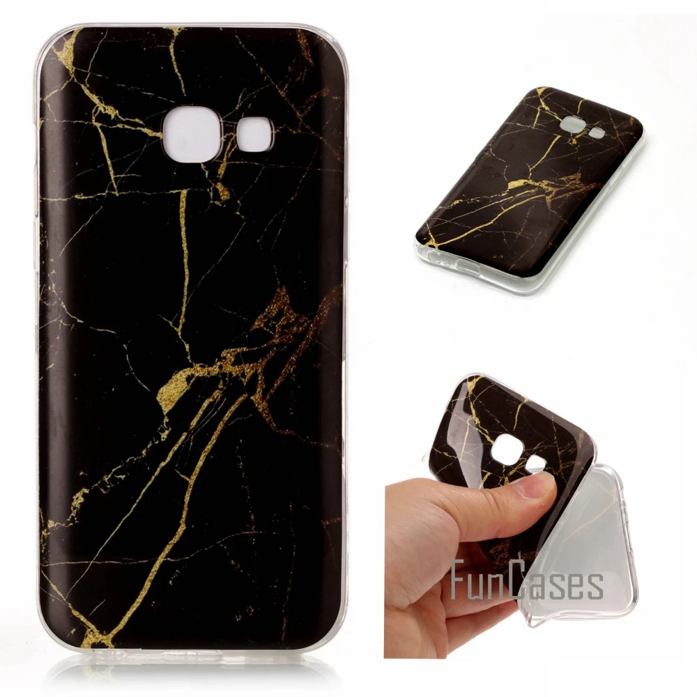 Мрамор с жилками чехол из термопластичного полиуретана для coque samsung Galaxy A5 2017 A520 A520F