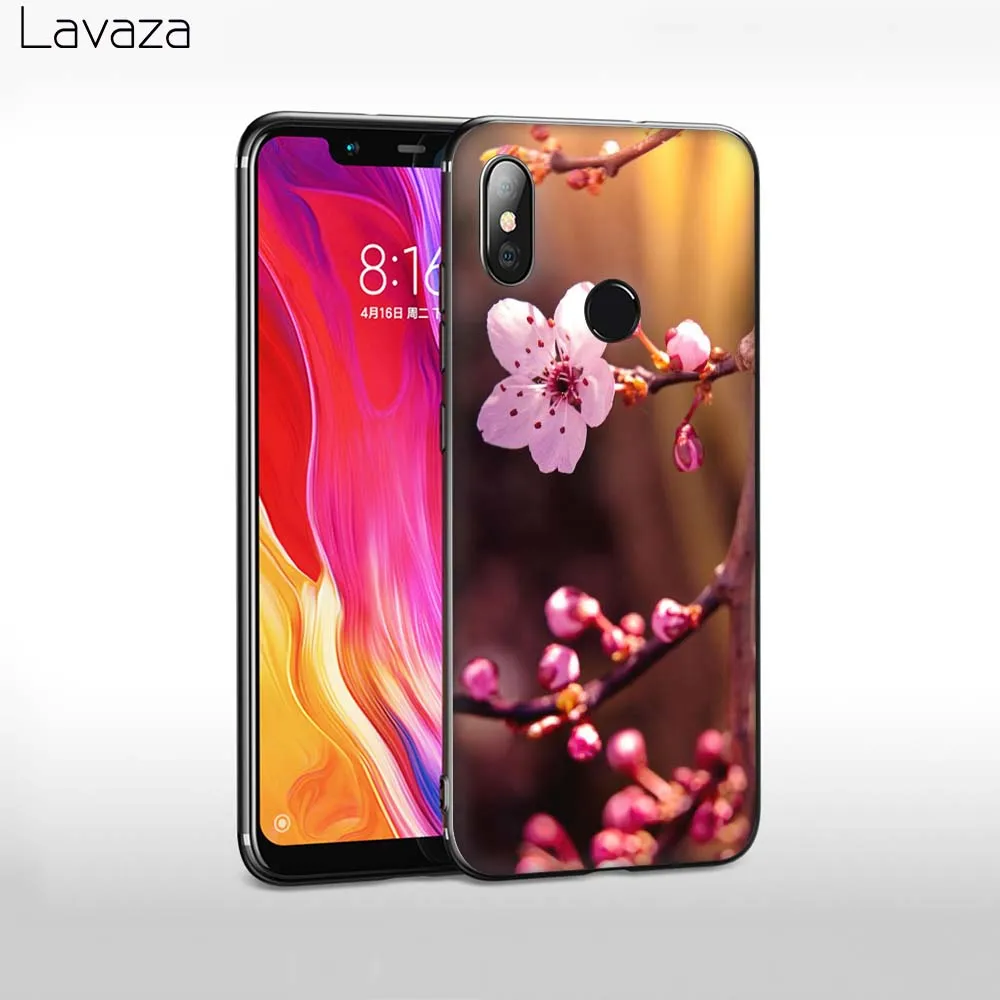 Мягкий ТПУ чехол Lavaza Plant Flower Cherry для Xiaomi Redmi 7 4A 6A 8A S2 Note 4 4x5 6 Pro 5A Prime Go |