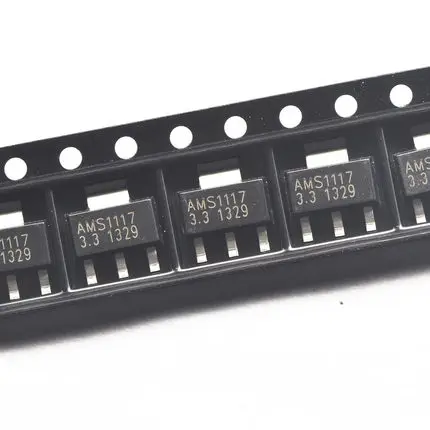 10 шт./лот AMS1117-3.3V AMS1117 LM1117 1117 SOT-223 новая Оригинальная фотография  Обустройство