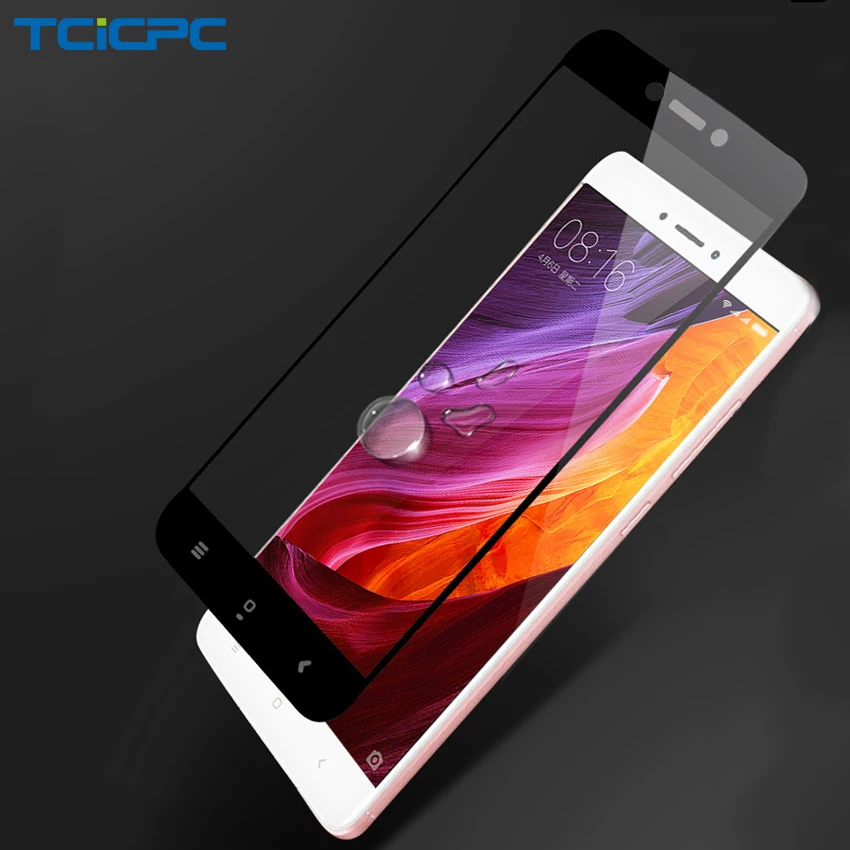 TCICPC Стекло для Xiaomi Redmi 4X закаленное полное покрытие 9 H 2.5D защитный Экран протектор