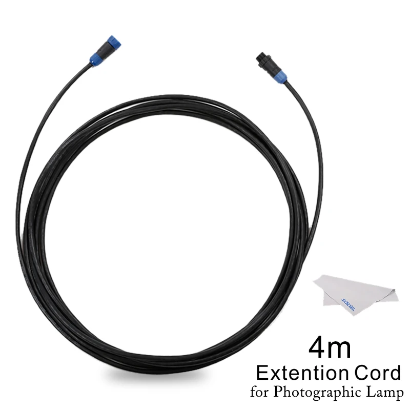 SP-XC04 Кабель Falcon Eyes SP-XC04/SP-XC06/SP-XC08/SP-XC10 удлинитель 4 м 6 м 8 м 10 м для фотолампа RX-12T/TD и RX-18T/TD - Цвет: SP-XC04