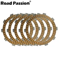 road passion 5pcs motorcycle clutch friction plates kit for yamaha trailway tw200 1987 2014 tw225e 2002 2007 tw125 1999 2004