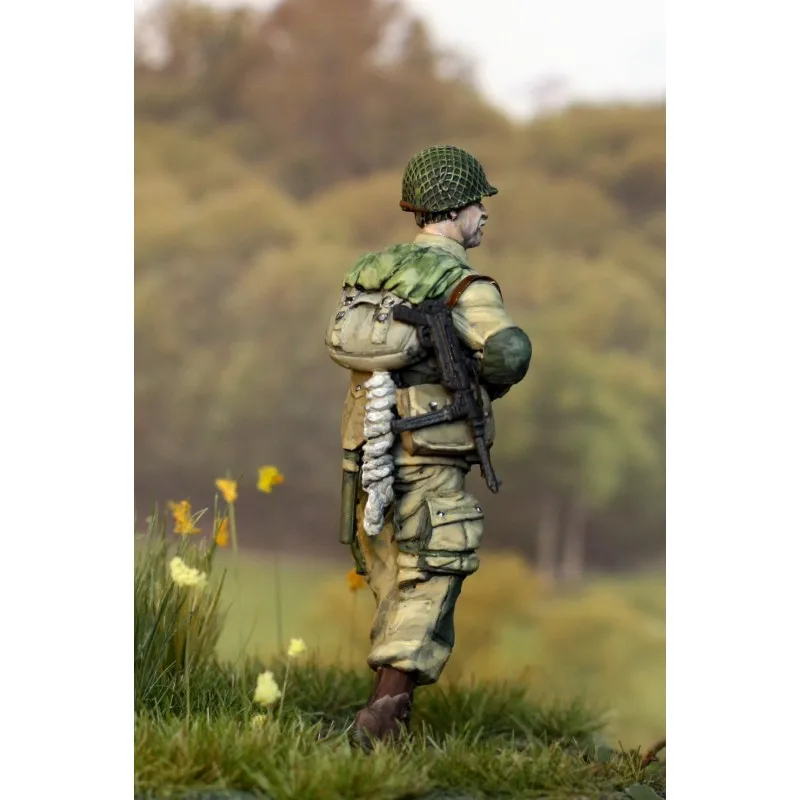 1/35 каучуковая фигурка модель комплект второй мировой войны серии США air borne питьевой 1 фигурки Unassambled Неокрашенный