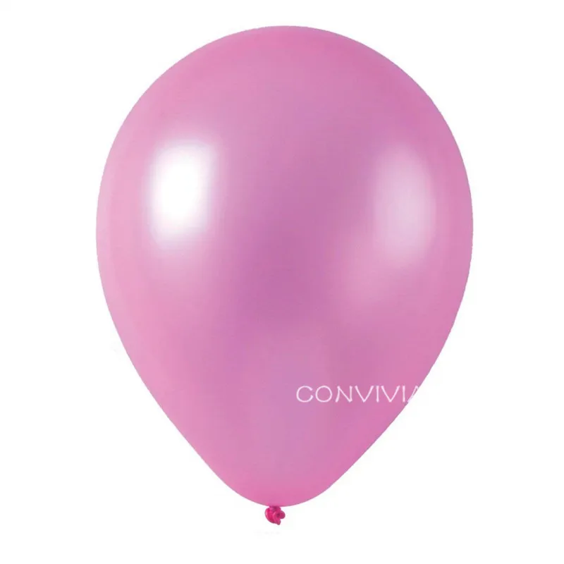 Pink 50 шт. розовый латексный воздушные шары для свадьбы вечеринки украшения гелиевые шарики для вечеринок с днем рождения Новогодние Детские праздничные принадлежности украшения - Цвет: Pink