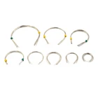 Резинка для волос Сделай Сам серебристый тон мм, для кукол, проволочный ободок для волос тонких, заставка для эмбриона деталей, 1,2, 10 шт.