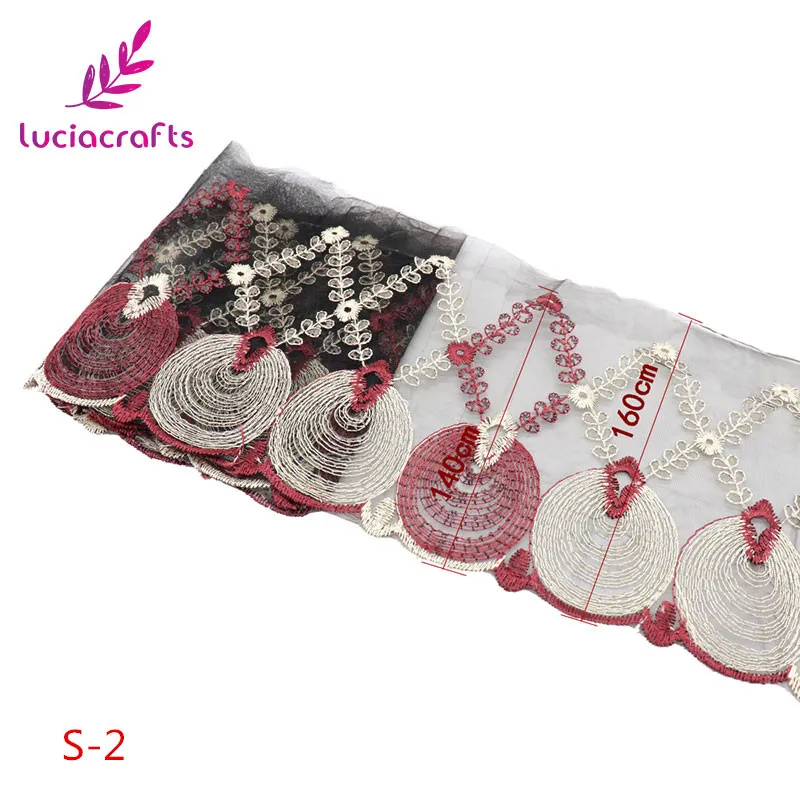 Lucia crafts, 12 см, 1 год/Лот, ручная работа, нить, вышивка, кружево, отделка, пэчворк, сделай сам, куклы, швейная одежда, аксессуары, R0206 - Цвет: S2