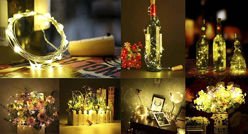 Christmas bulbs ST64 A60 G80 G95 Ретро звездное небо диммируемая Светодиодная лампа 3 Вт 2200 к E27 220 В бутылка вина декоративная фейерверк лампочка лампада СИД