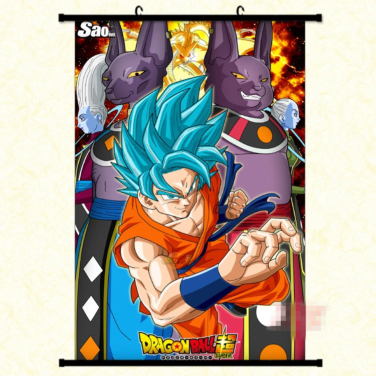 Аниме Манга Dragon Ball; Dragonball Z прокрутки живописи 40x60 картина наклейки на обои Плакат 002