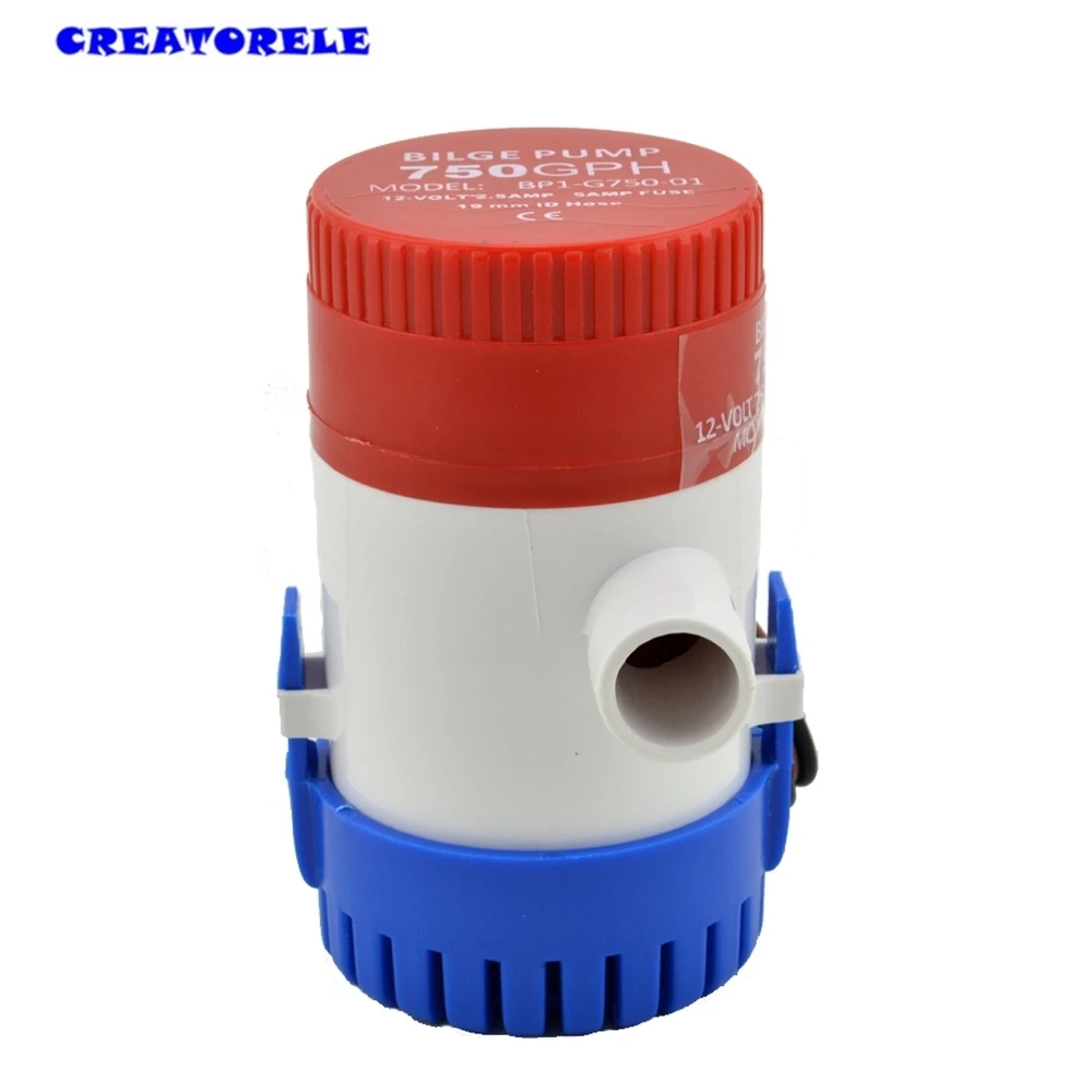 Погружной насос smaII DC 24 в 750 Гал/ч|bilge pump|fountain gardenpool cleaning |