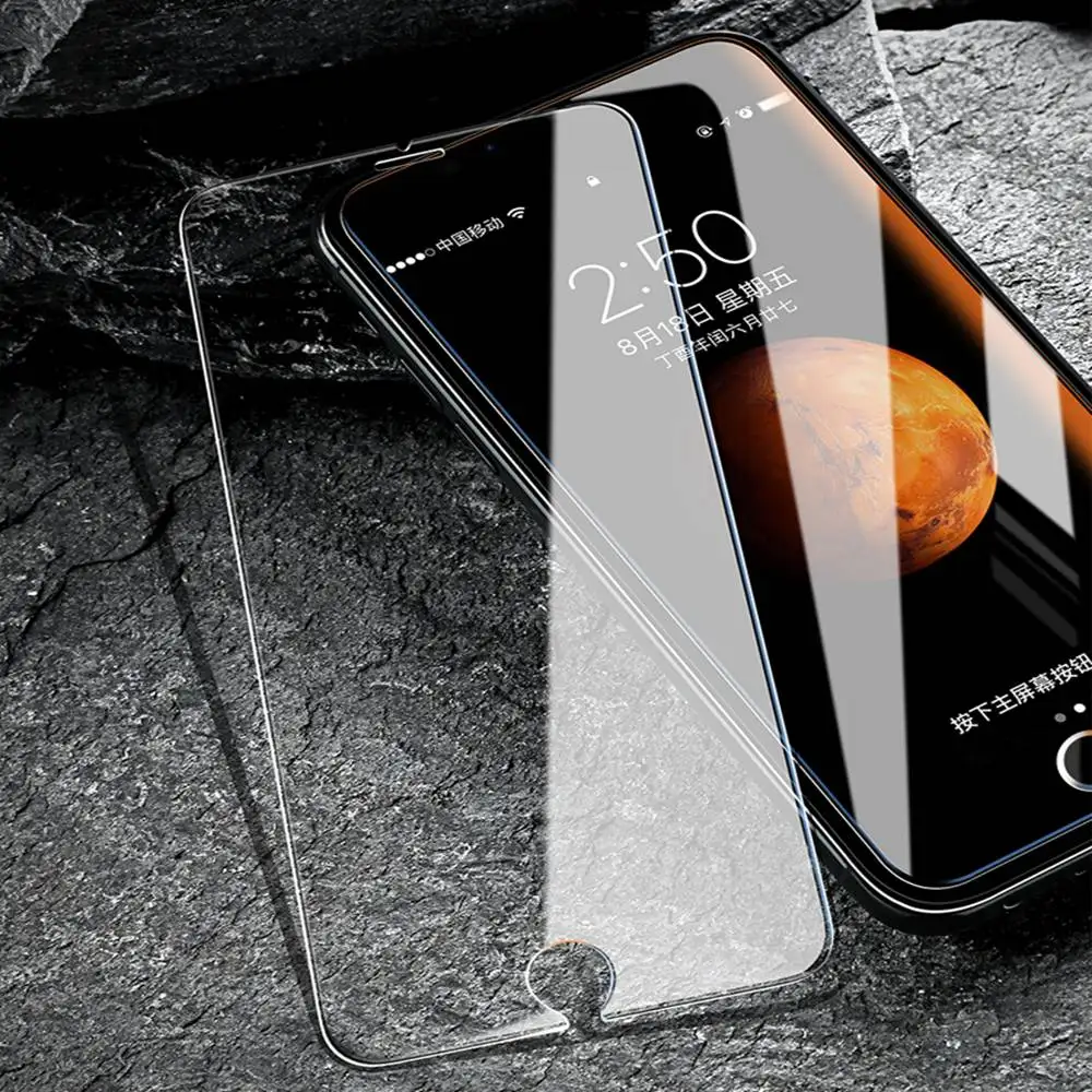 Закаленное стекло для iPhone XS MAX XR защита экрана полное покрытие Защитное 7 6 s Plus 5 SE 8