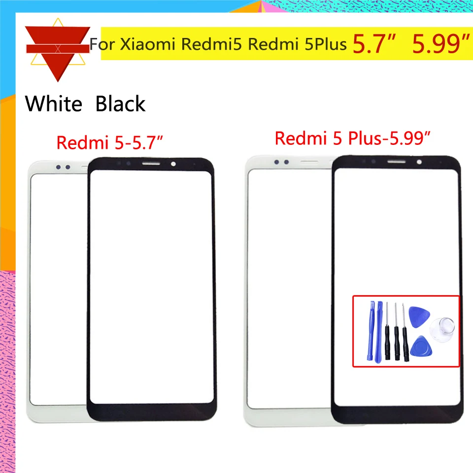 Оригинальная передняя панель Redmi5 для Xiaomi Redmi 5 Plus сенсорный экран Датчик ЖК