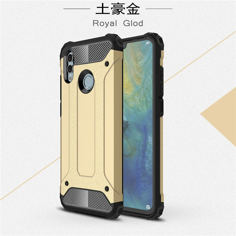 Тяжелый бронированный чехол для huawei Honor 6X 6C 7C 7A Pro 8C 8A P Smart Plus Nova 3i 4 2 s lite тонкий гибридный жесткий чехол для телефона