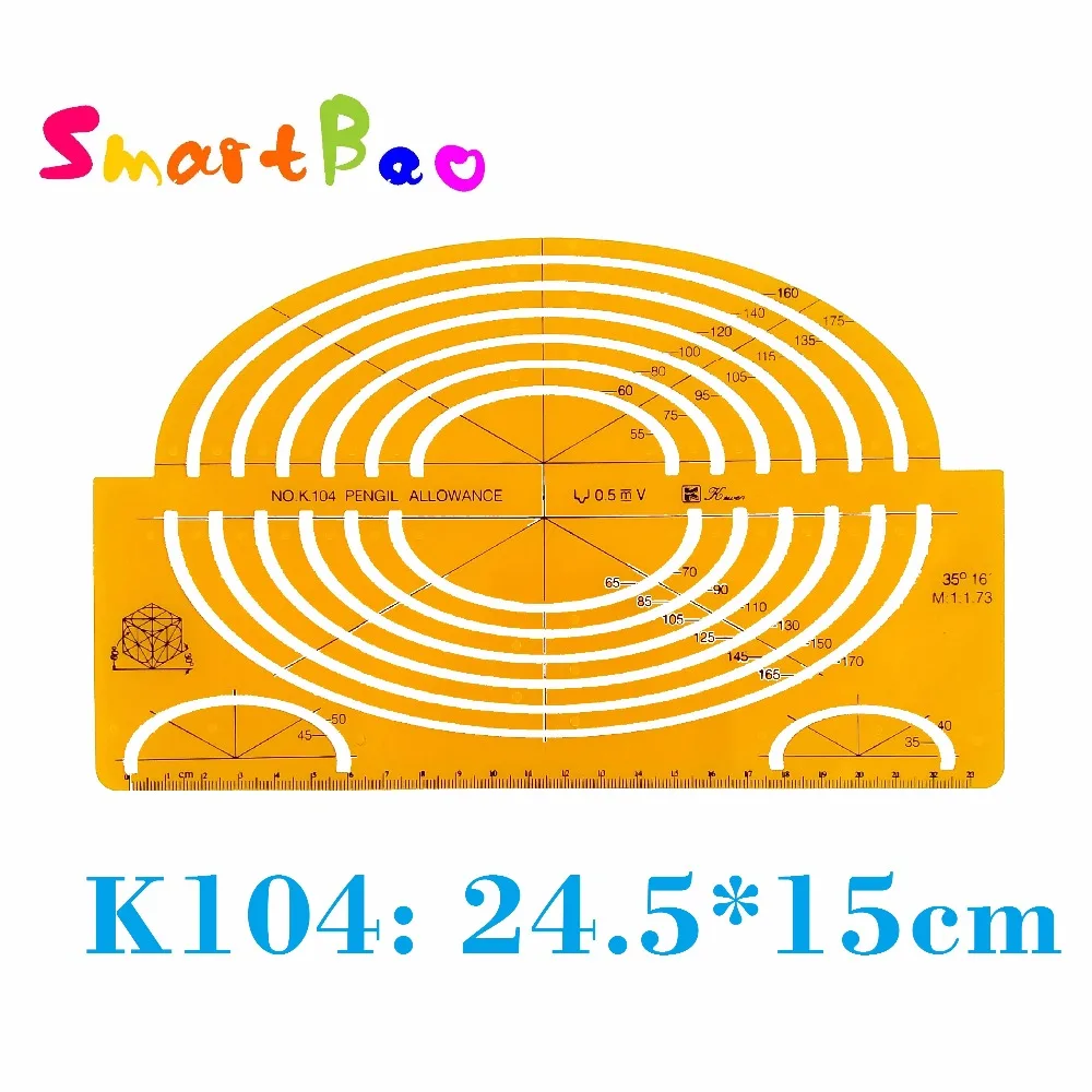 

Large Isometric Ellipses 25 Ellipses Drafting Template Drawing Template K104