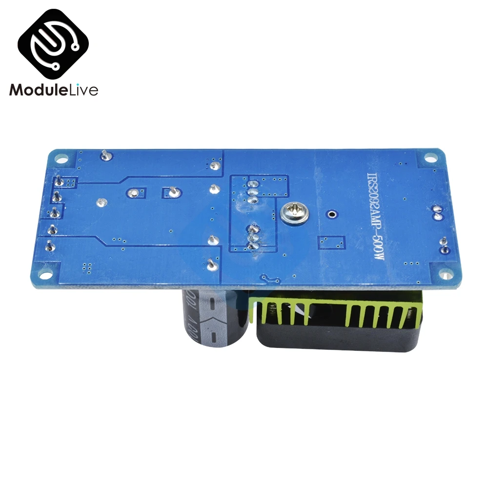 

500W D HIFI Amplifier Board High Power dac Digital Class Audio Amplifier Tube Amplifier Mono-Channel Amp Board IRS2092S