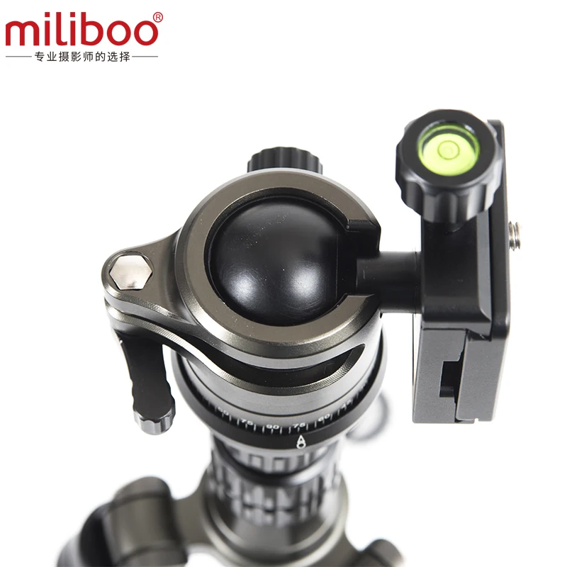 Miliboo MEB портативный углеродное волокно светильник вес путешествия Tripd 52 "/135 см