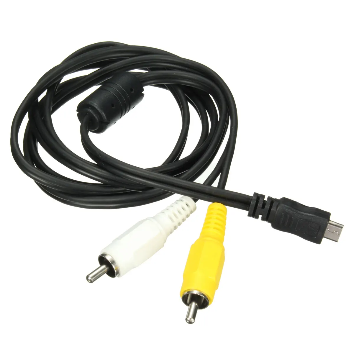 Micro USB штекер 2 RCA штекер AV адаптер Аудио Видео кабель Шнур 140 см для samsung Android мобильного телефона