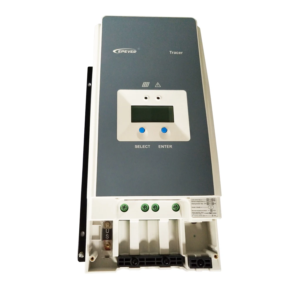 EPever 100A MPPT 12В 24В 36В 48В контроллер солнечного заряда подсветка LCD Max 150В 200В PV вход