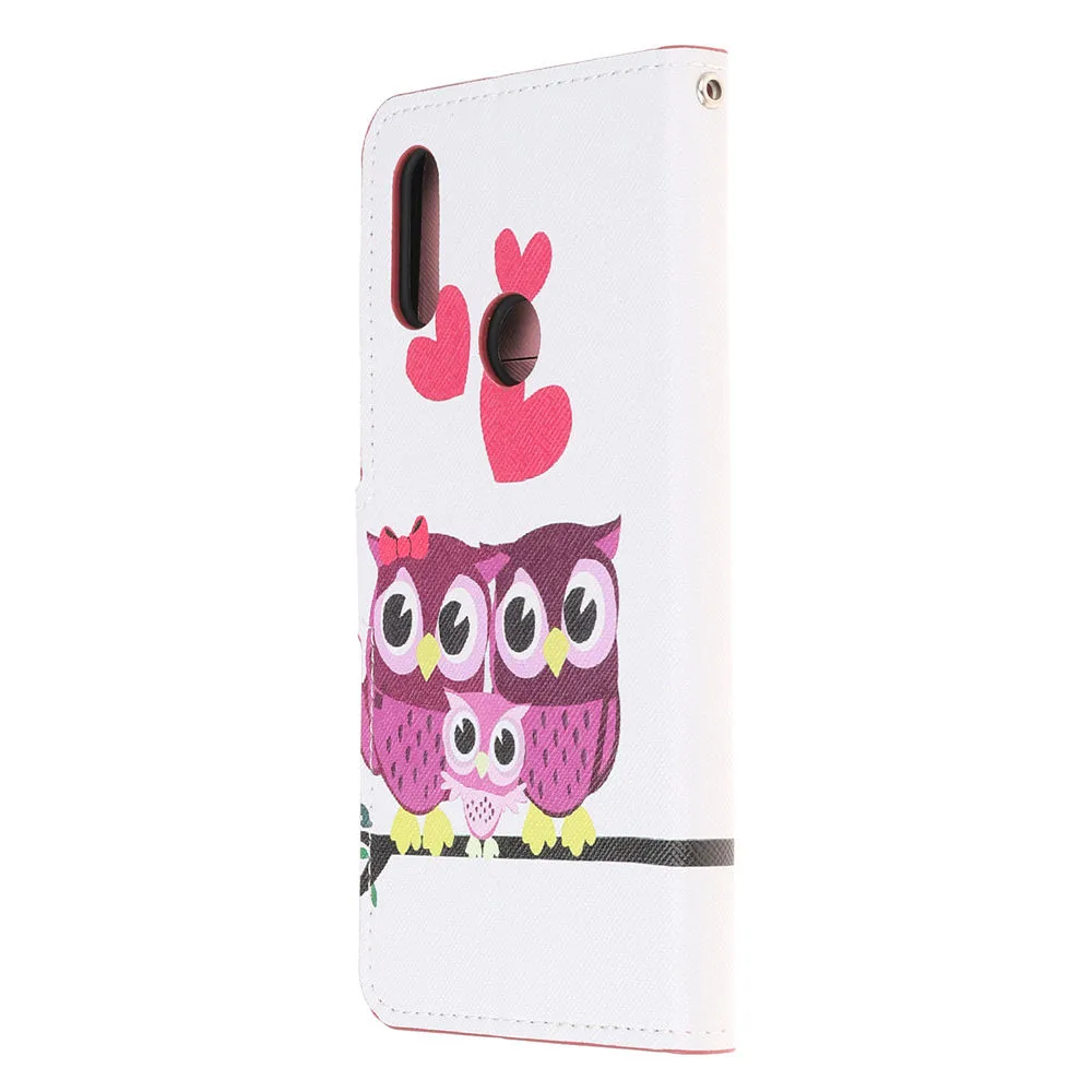 Book Flip Cover On For HUAWEI MRD-L21 Y6 Prime 2019 PU Leather Cases Huawei Y6Prime 32GB Case Wallet Full Housing Print | Мобильные