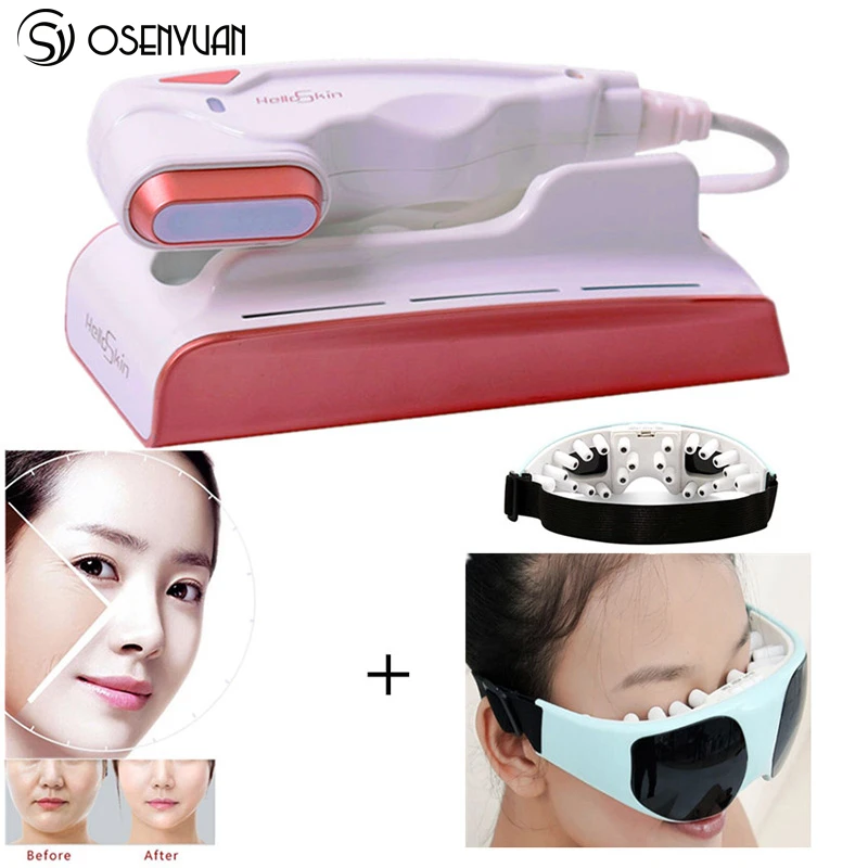 

Factory offer Mini Hifu Focused Ultrasound RF Face Neck Lifting Beauty Massager Wrinkle Removal Tightening high Radio Frequency