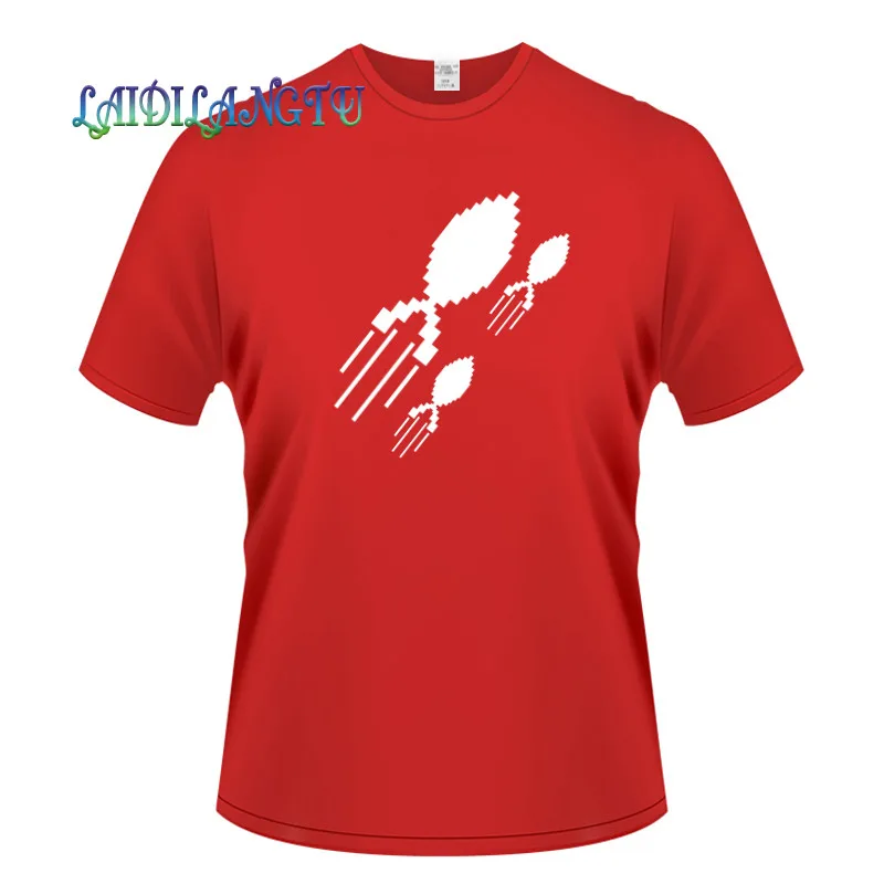 

New Arrivals Fashion T-Shirt Funny Men's Novelty Pixel Bombs T-shirts Fashion Streetwear Hip-Hop Short sleeve Tops Tees