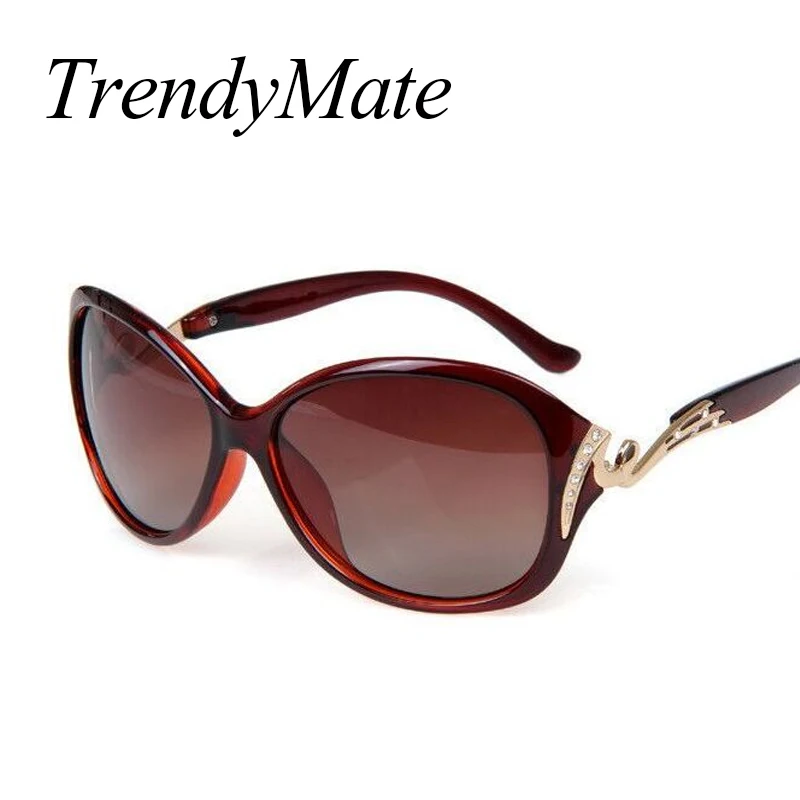 Женские солнцезащитные очки с поляризационными стеклами брендовые дизайнерские