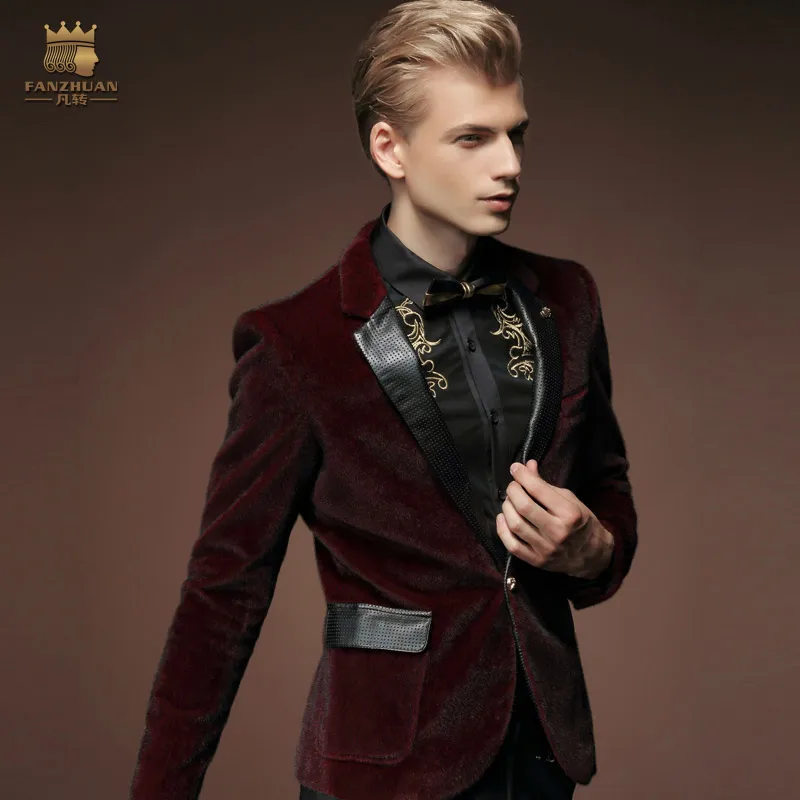 Бесплатная доставка Новый Модный осенне зимний мужской тонкий повседневный