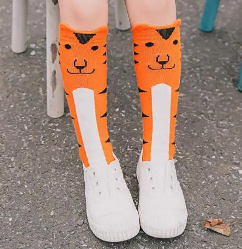 2019 осень зима горячая Распродажа милые детские коттоновые носки с изображением