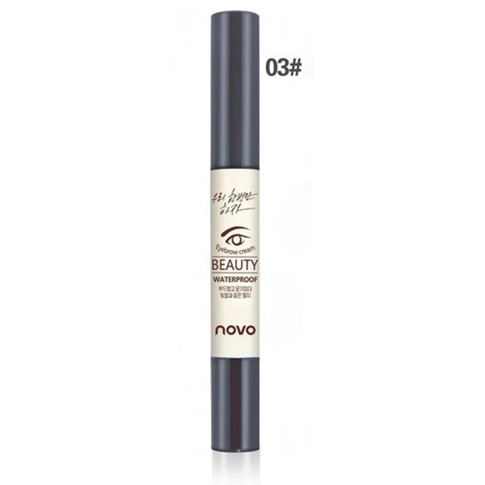 3 Natural Dark Бренд PRO, 3 цвета, крем для бровей, гелевая тушь для ресниц, макияж, водостойкий гель для бровей, стойкий карандаш для макияжа, усилитель с кистью - Цвет: 3 Natural Dark