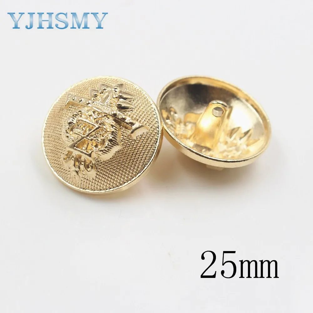 YJHSMY 179163 Модные металлические кнопки DIY аксессуары для одежды ручной работы