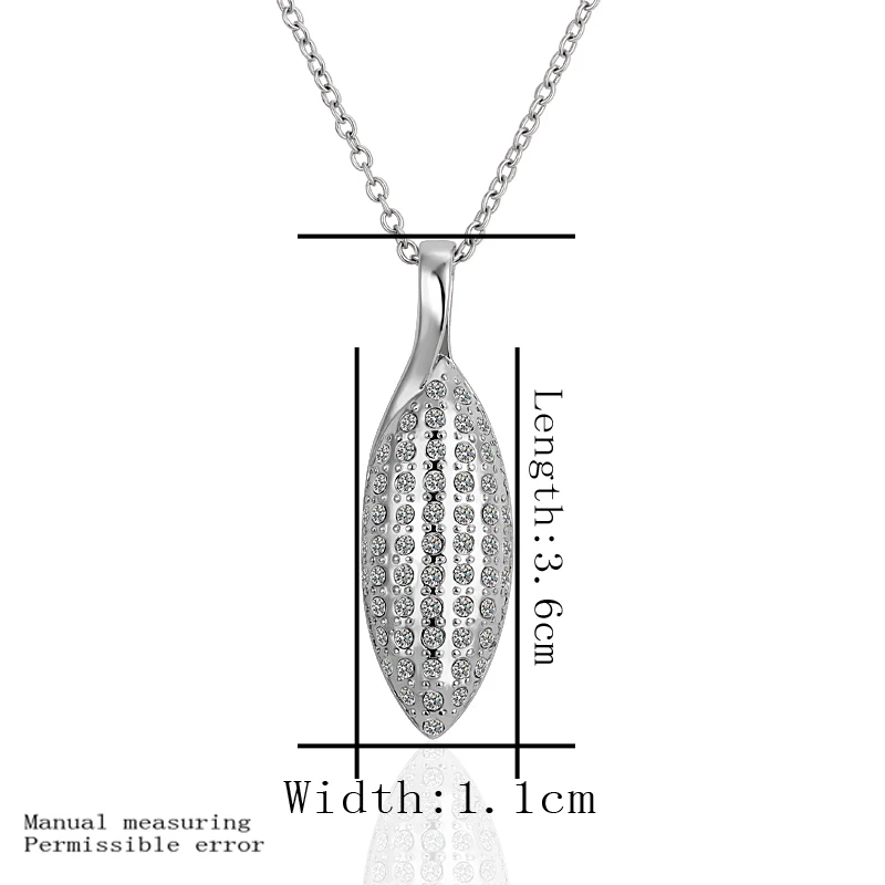 Free shipping 18K GP gold plated necklace fine fashion nickel free tin alloy rhinestone crystal jewelry SMTPN434 | Украшения и