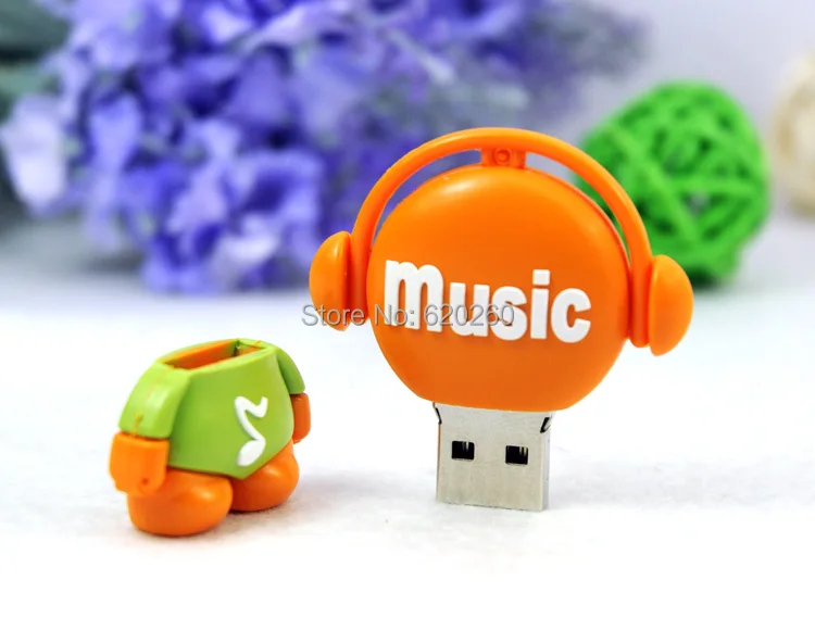 Бесплатная доставка Музыкальный детский usb флэш накопитель 2 ГБ/4 ГБ/8 ГБ/16 ГБ/32 ГБ