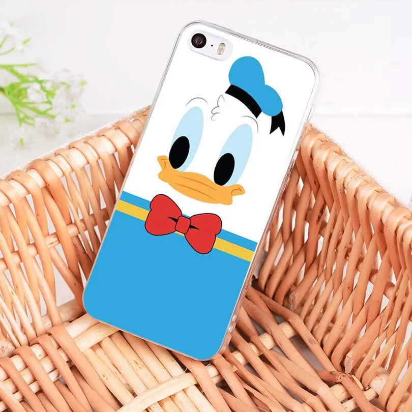 MaiYaCa/Новые супер милые чехлы для телефонов с рисунком Дональда Дака Apple iPhone 8 7 6 6S