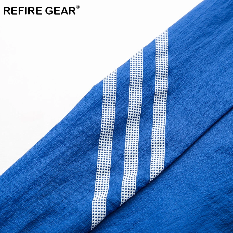 ReFire Gear летняя легкая быстросохнущая кожаная куртка мужская Солнцезащитная