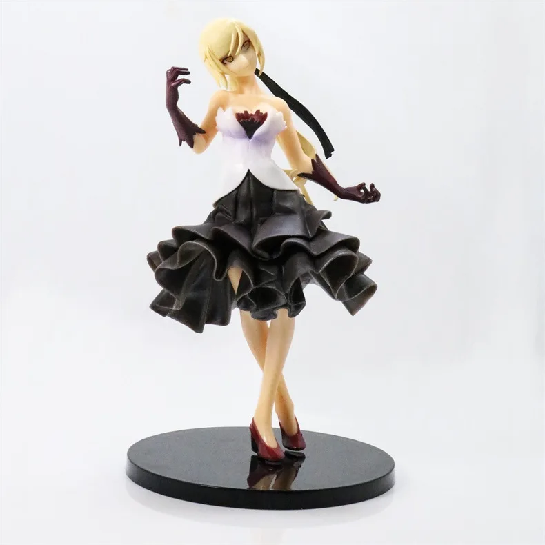 Фигурка японского аниме Kizumonogatari Oshino Shinobu 17 лет ver Коллекционная модель игрушки