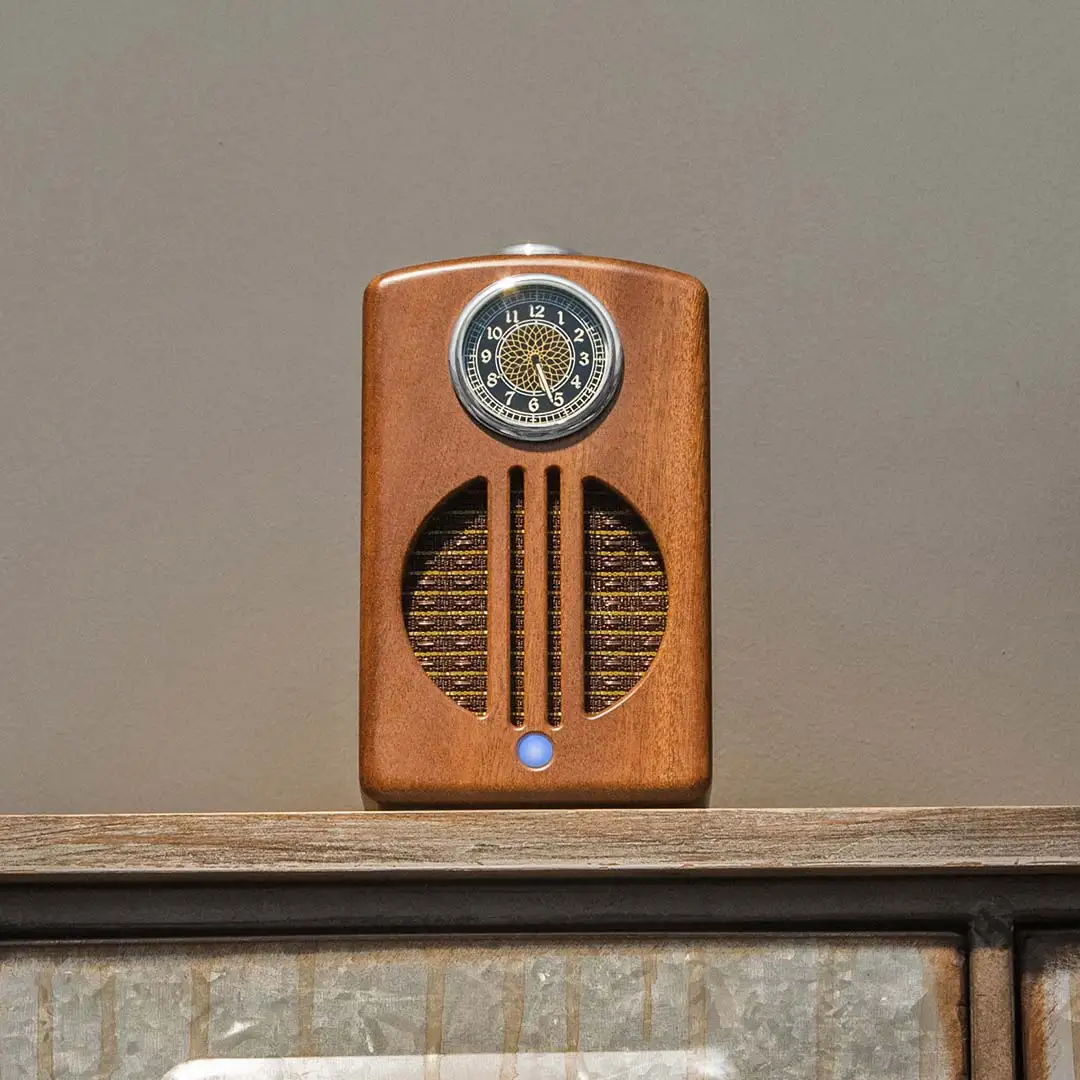 オリジナル Xiaomi の Bluetooth スピーカーかわいい木製生産ポータブルワイヤレス音楽プレーヤー 10 時間スタンバイ女の子の誕生日プレゼント 0 Off