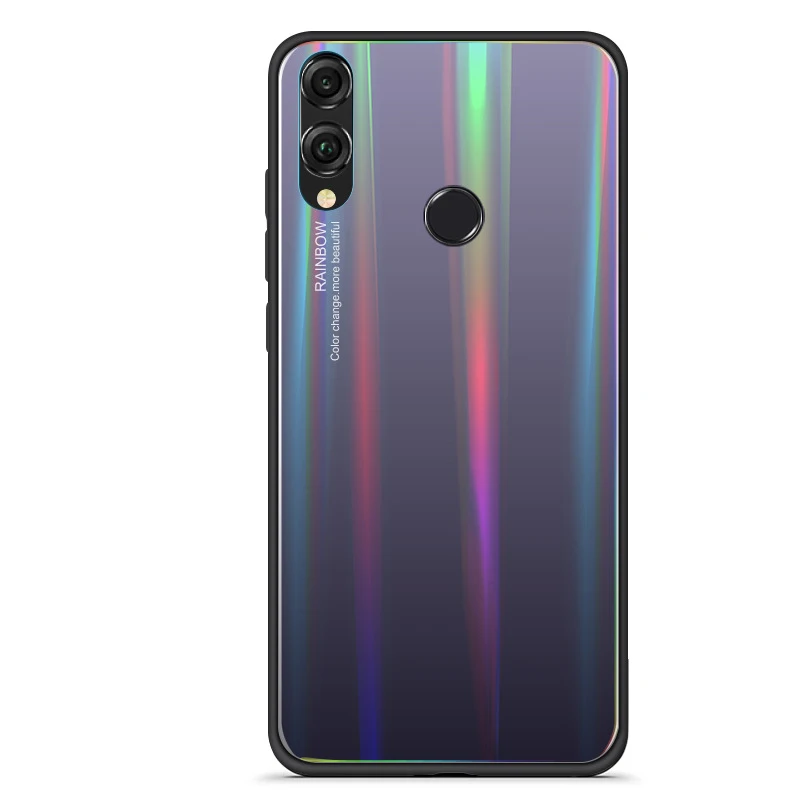 8X Сменные чехлы из закаленного стекла для Huawei Honor Nova 3 3i P Smart Plus чехол с лазерным