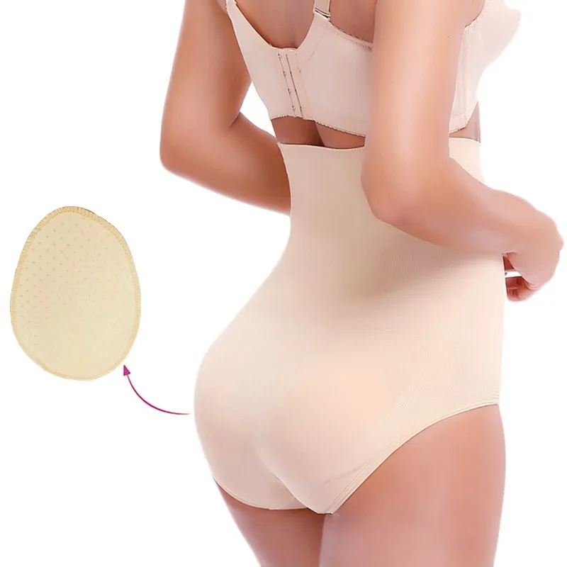 Apricot Женский пояс ningmi Paded Hip Enhancer подтяжка ягодиц талии тренер Корректирующее белье свадебный пояс для моделирования тела контроль животика белье для похудения и коррекции фигуры Shaper - Цвет: Apricot