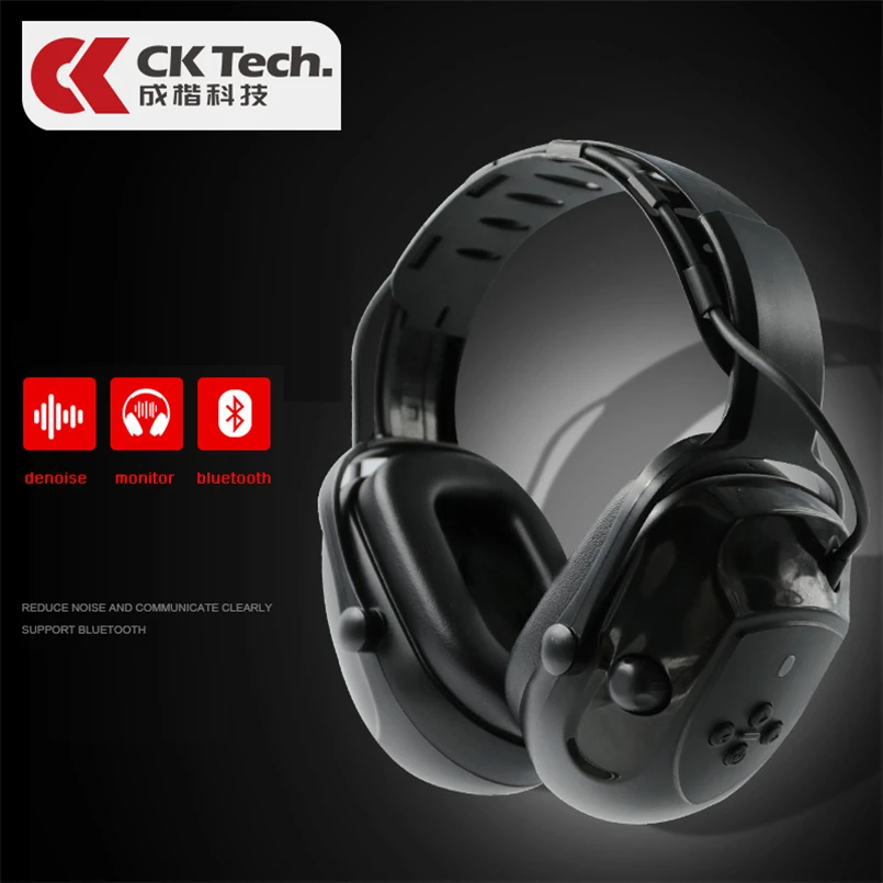 CK Tech. Электронная съемка наушник охотничий монитор Автоматическое шумоподавление наушники анти-шум Bluetooth глушитель