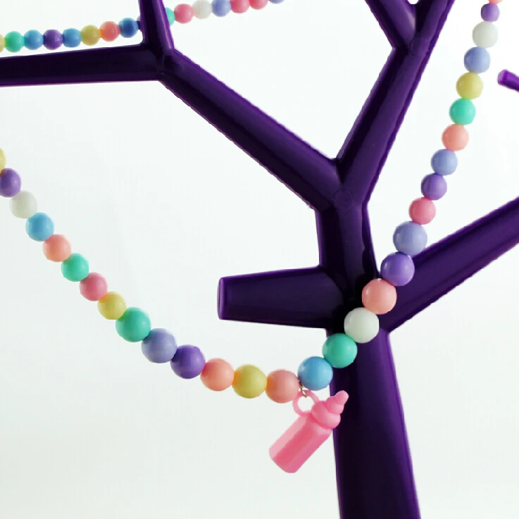 2017 ярко-розовые синие конфетные цвет мороженого шармы сделай сам ожерелье