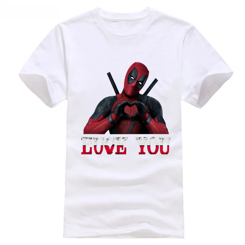 Deadpool Love You футболка унисекс Мужская комедия Ограниченная серия Хорватия Hrvatska