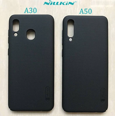10 шт./лот Nillkin суперматовый чехол-футляр для samsung Galaxy A50 ПК Жесткий Чехол для samsung Galaxy A30 чехол