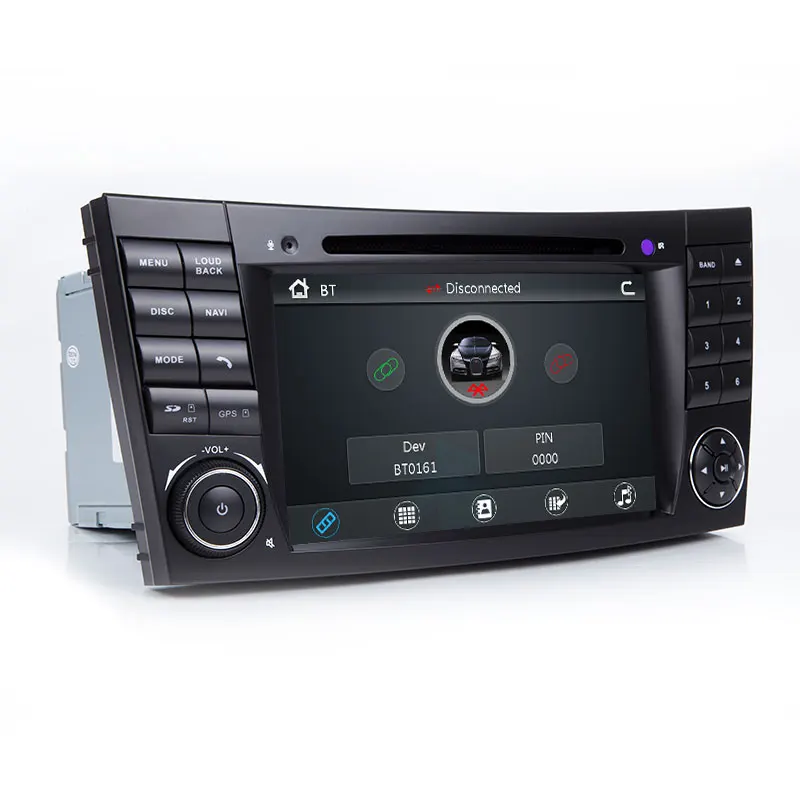 2 Din автомобильный DVD плеер для Mercedes W211 E320 W219 W463 CLS350 CLS500 CLS55 E200 E220 E240 E350 радио Multimeida gps навигации