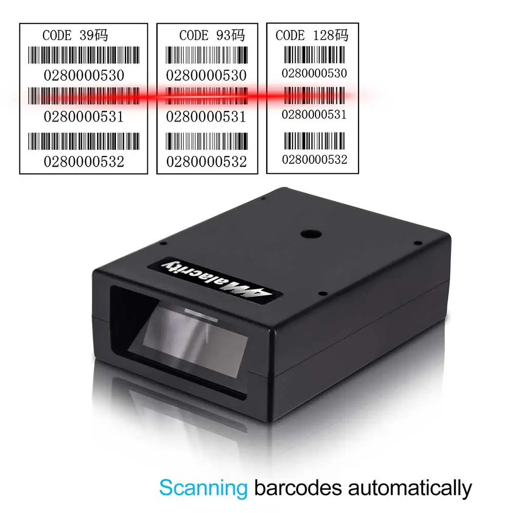 Автоматический сканер штрих-кодов, Symcode USB лазерный проводной портативный бокс автоматический 1D считыватель штрих-кодов
