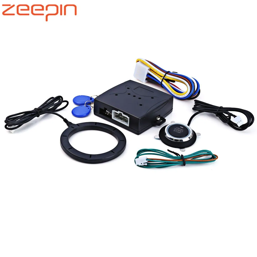 Кнопка зажигания двигателя автомобиля RFID замок стартер бесключевое устройство