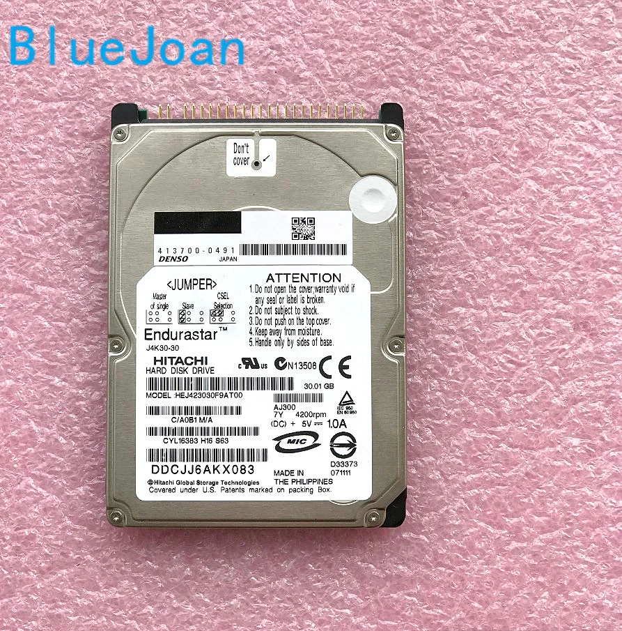 Совершенно новый жесткий диск bluediana HEJ423030F9AT00 30 Гб для телефона | Автомобили и