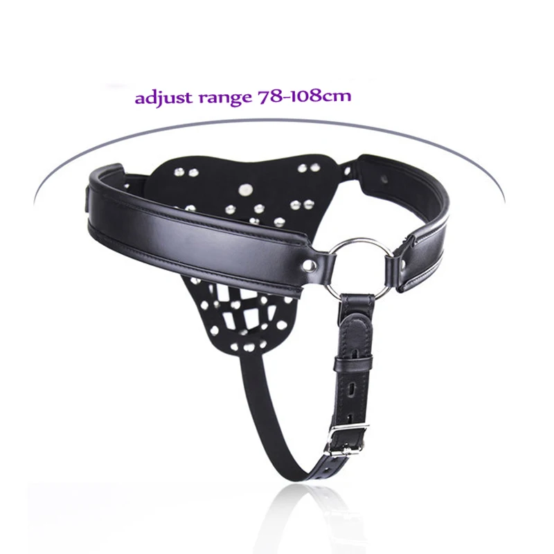 Регулируемый мужской костюм ведомого элемента бондаж на пенис кожаная портупея