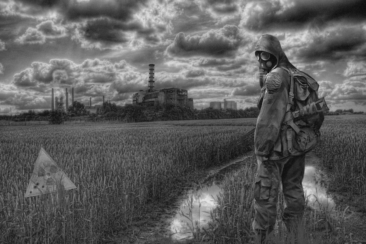 

Stalker Zone pripyat pustosh PRW142, Настенный декор, декор для комнаты, Декор для дома, искусственная кожа (рамка в наличии)