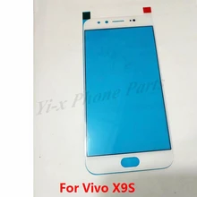 10PCS/lot White Black For Vivo X9S Front Glass Touch Screen Panel Mobile Phone Replacement Parts